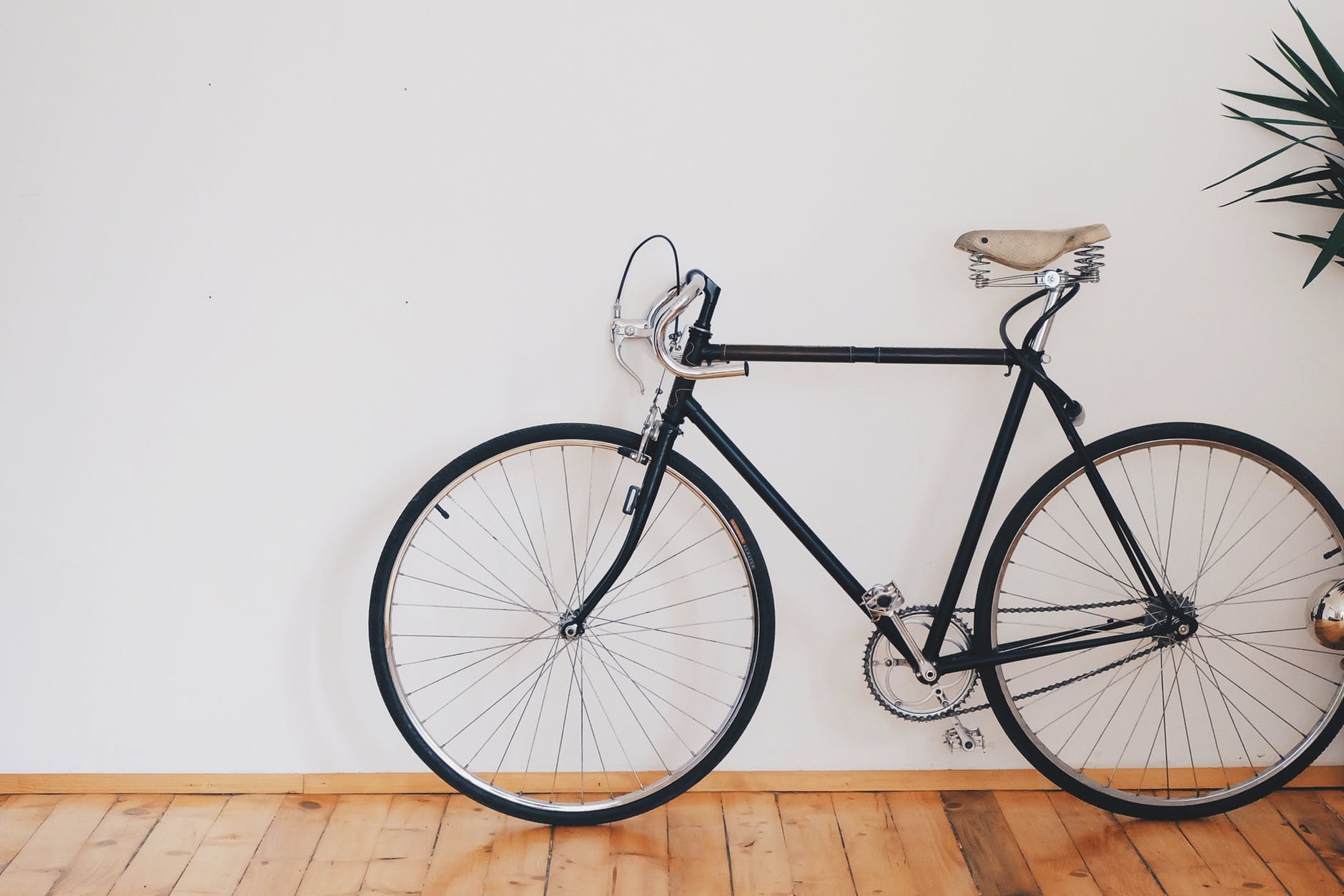 A racing bicycle