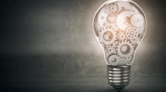 A photo of a light bulb