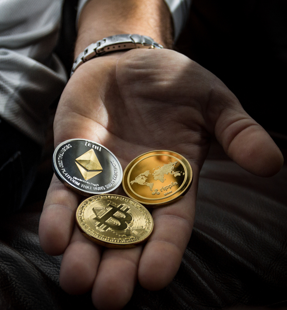 Imagined cryptocurrency, Bitcoin, Ripple, Etheruem