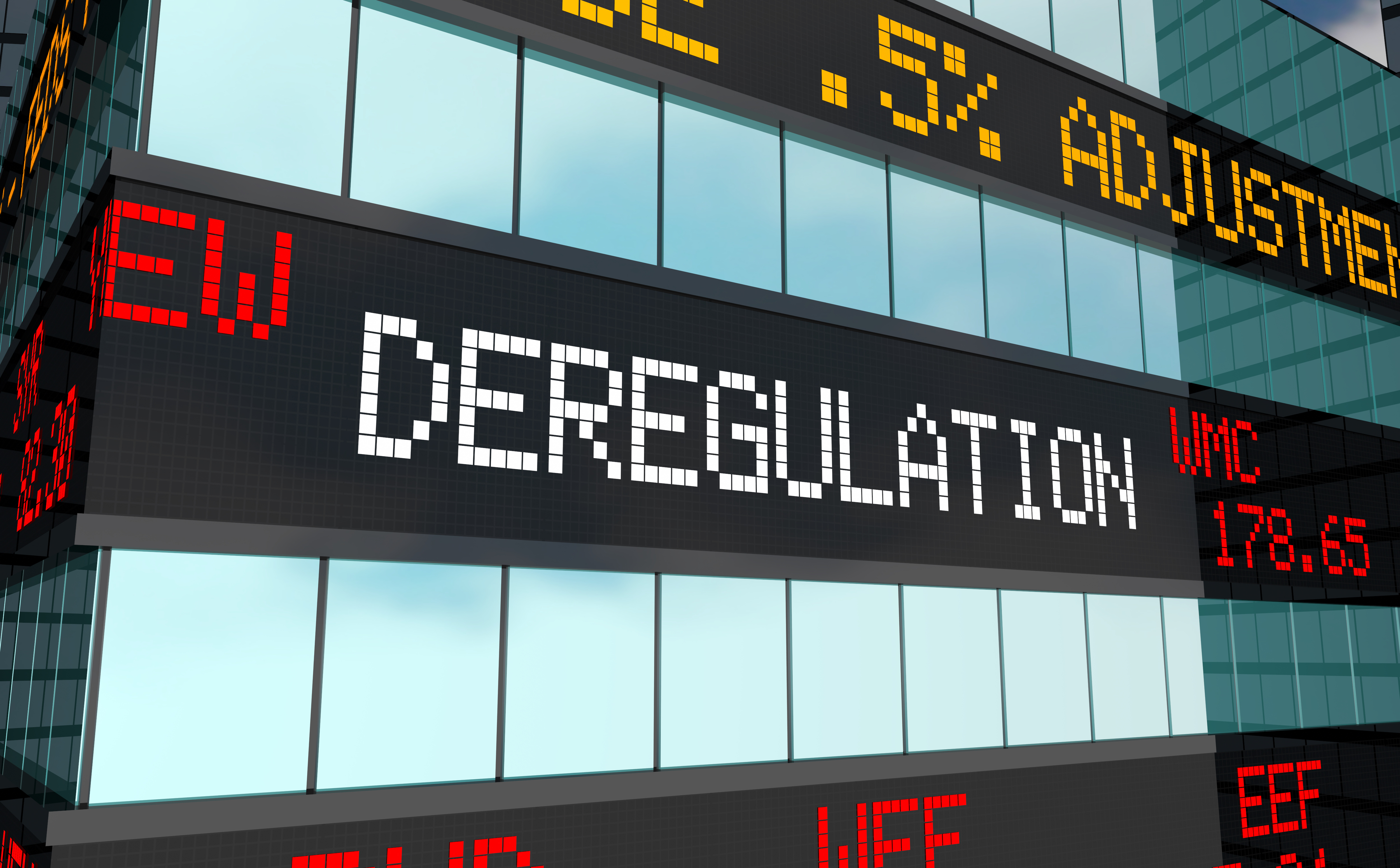 Deregulation of energy