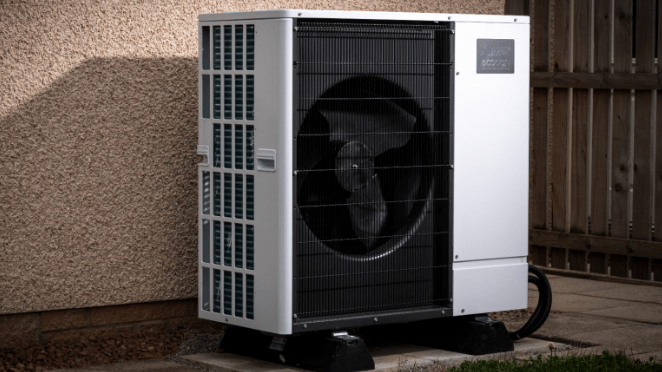 Air source heat pump unit